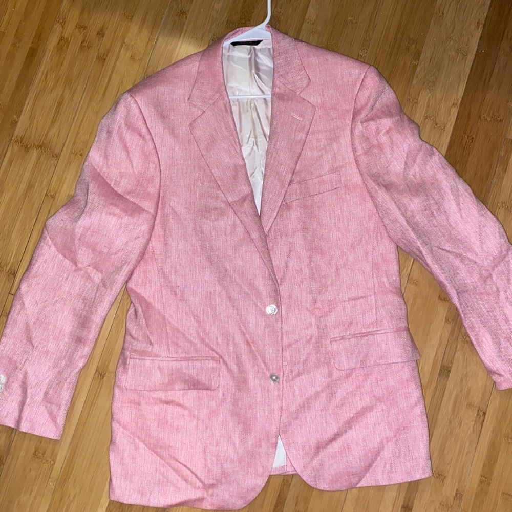 Pink men’s blazer